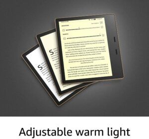 Amazon Kindle Oasis e-Reader now with flush-front Paperwhite display. Waterproof (IPX8) so you can read in the bath or by the pool.